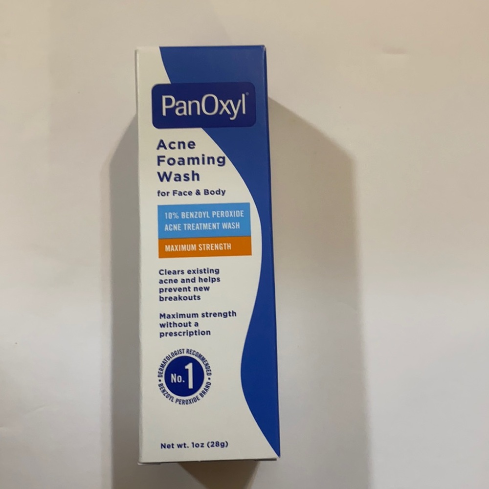 PanOxyl acne foaming wash SAMPLE